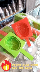 PROMO HARGA CETAKAN KUE TOK KURA ANGKU KUH BAHAN PLASTIK