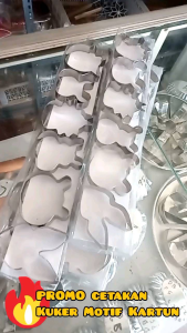 PROMO ISI 6 BIJI - CETAKAN KUE KERING MOTIF KARTUN UKURAN BESAR