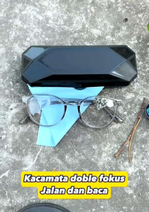 COD Kacamata Baca Plus Double Fokus Pria dan Wanita Bisa Baca Dan Jalan Kacamata Baca Super Fokus Multi Fungsi Jauh dekat
