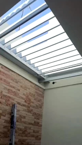 atap buka tutup alumunium