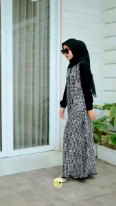 Gamis twill elzhaf ld 100 terbaru gamis twill pekalongan gamis twill