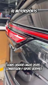 Lexus LX600 Luxury 2023 - 2025 covert F SPORT bodykit body kit front rear grill grille skirt lip bumper diffuser cover LX 600 Fsport