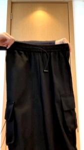 Kiya Cargo Pants Highwaist Loose Korean Style Celana Panjang Kargo