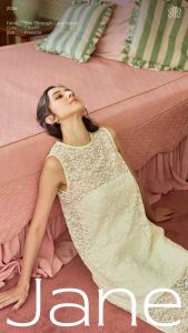 ellaelle.store | Jane Dress - เดรสยาว ลูกไม้ซีทรู แขนกุด