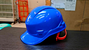Helm Safety NSA Vented Biru Iner Fastrack Setelan Putar FREE GANTUNGAN HELM - Helem Proyek Keren Murah Berkualitas - Safety Helmet NSA VENTILASI 118 Venitex