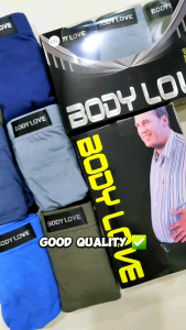 Mens underwear 2XL - 6XL Super Big Size 3pcs breathable cotton ready stock.