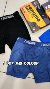 Man Boxer 1Set 3Pcs Mix Colour Offer Price
