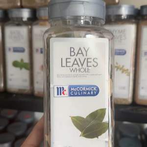 McCormick Bay Leaves Whole 80g Culinary Grade Spices for Cooking in Pet Bottle Easy Storage and Use