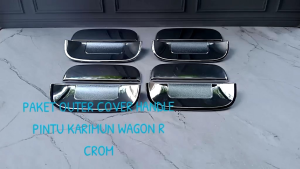 OUTER HANDLE COVER PINTU KARIMUN WAGON R CROM SET 4 PINTU