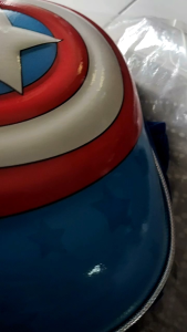 MARVEL Captain America"s Shield Hard Shell School Bag for Kids