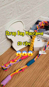 Strap Bag Macrame Tali Tas Macrame