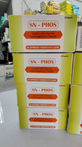SN-PHOS Capsule (Lecithin w/ Vitamins) by 30s/box
