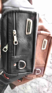 COD Tas Pria Wanita Waistbag Kulit PU Tas Pinggang Selempang Bahu Terlaris