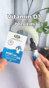 Vitamin D3 Thuần Pozokids Giúp Tăng Cường Hấp Thu Canxi PT Chiều Cao Hỗ Trợ Xương Và Răng Chắc Khỏe 8ml