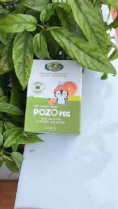 POZOKIDS - Bột nhuận trànġ POZO PEG 3350 - Hỗ Trợ Táo Bón Làm Mềm Phân Cho Trẻ -  Hương Cam Dễ Uống - Lọ 100g dạng bột