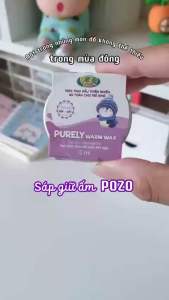 Pozokids - Sáp Giữ Ấm Pozo Giúp Giữ Ấm Cơ Thể Giúp Bé Ngủ Ngon Sâu Giấc - Lọ 12ml