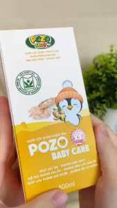 Pozokids - Combo nước cốt gừng và sáp giữ ấm Pozokids giúp trẻ ngủ ngon giấc giữ ấm phòng cảm lạnh cảm cúm