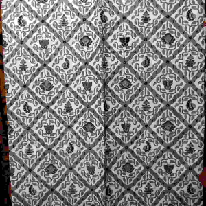 Kain Jarik Akad Nikah Pengantin Putih Krem Lawasan Motif Sidomulyo