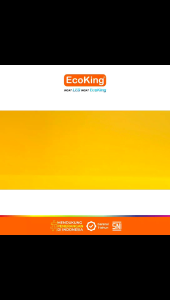 ECOKING DIGI EPL3109 DOWNLIGHT EMERGENCY LED PANEL LIGHT 9W 9 WATT SNI CAHAYA PUTIH