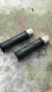 promo termurah handgrip yamaha + jalu chrome universal sarung gas buat semua motor yamaha