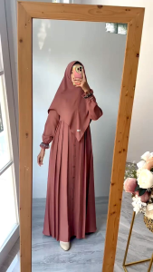 (CASHBACK) Artie Daily - Gamis Ar Rahman Gamis Mom & Kids Gamis Couple Ibu dan Anak