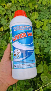LIVER ION 1L – Dung Dịch Hỗ Trợ Gan Thận Thải Độc Ăn Khỏe Tăng Trưởng Cho Cá Lươn Ếch Ba Ba Tôm