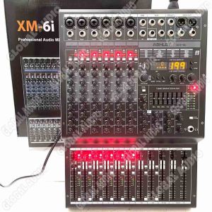 Mixer Audio Ashley XM-6i 6Channel Original Bluetooth - USB Micer Ashley XM6i Mixing 6 Xm 6i Bagus ( Bisa COD )