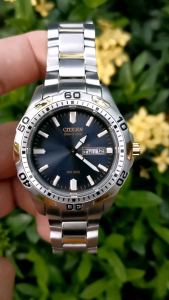 Đồng Hồ Si Nhật Nam  ✨💫 CITIZEN - Eco-Drive - E101-S074223 💞 Size 40.5 mm💞Size Dây 20 cm💞 Chống Nước 200 Mét 💫✨ N.87