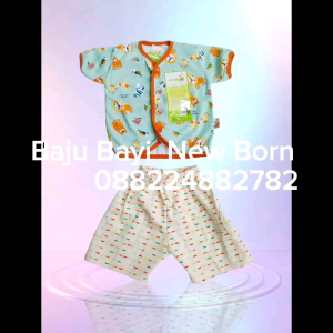 Baju Bayi NewBorn - Setelan Tangan Pendek Merk Velvet