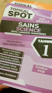 Buku Latihan Tahun 1-6 | Topikal Spot Edisi 2026/27 (VISION)