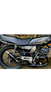 Promo Knalpot RX King kolong pdk repsol Perut powder Coating Original ALESER