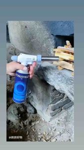 Portable Kepala Gas Torch BBQ Blow Torch Flame Gun Korek Bakar