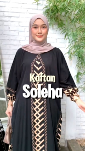 Soleha Kaftan Modern Wanita Kekinia Rayon Tebal Busui Bumil Nyaman