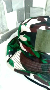 Topi Rimba loreng Malvinas TNI full velbed tactical gunung hiking