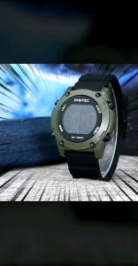 JAM TANGAN ORIGINAL FROM DIGITEC DIGITAL WATCH DG-5204T RUBBER ANTI AIR