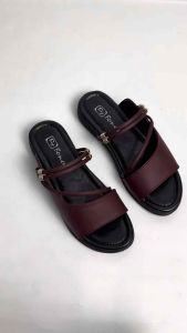 BY BONCY - DAVYNA SERIES Sandal Wedges Wanita Terbaru Kekinian Simple Anti Slip