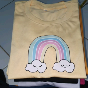 Kaos Pelangi Anak Laki-laki & Kaos Pelangi Anak Perempuan