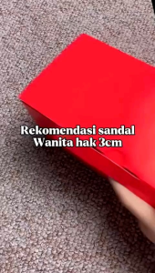 Sepatu Mules Wanita Hak 3 Cm Empuk / Sandal Heels Wanita Terbaru 3 CM Empuk Kenikian Terbaru