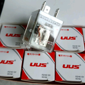 com bo 10 rơ le nháy đèn  rơ le xi nhan 3 chân ô tô xe máy xe ba gác xe tàu 12v 24v