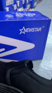 Newstar kasut sekolah sarung W355B /breathable slip on school shoe