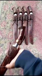 Golsem Fulltang Baja & Per Sonokeling Songket