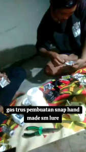 snap pancing peniti panjang 1 cm kawat stenlis 06 tipe hard cocok utuk gabusan
