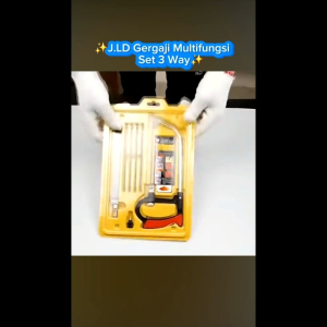 J.LD Gergaji Multifungsi Set 3 Way Blade Magic Saw Gergaji Kayu Besi Pipa