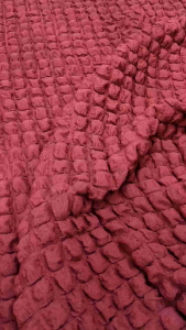 PROMO!! Kain Bubble Boboho Michiko Embos Waffel Tango/Bahan Bubble Boboho Michiko Embos Waffel Tango