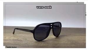 VANS สินค้านำเข้า SEEK0919 แว่นตากันแดด ฟรี คลาสิค กล่องแว่นตา ส่งสินค้าไปยังตลาดไทย