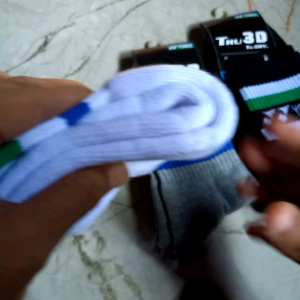 kaos kaki olahraga badminton pria wanita bahan tebal premium