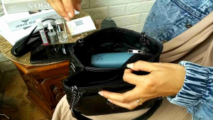 RIZKY BAG COLLECTION - Tas HANDBAG 2in 1  Elegan Kekinian Wanita