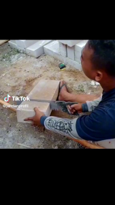 Gergaji Potong Hebelbata & Bata Putih Tebal 1 mm