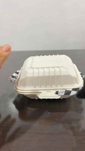[10 pcs or 50 pcs] Cornstarch Burger Hamburger Disposable Food Box Meal Bento