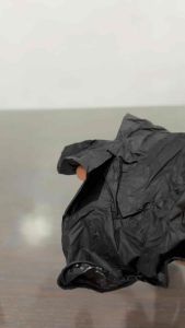 [100 pcs] Black Nitrile Disposable Gloves Kitchen Food Handling Medium Large